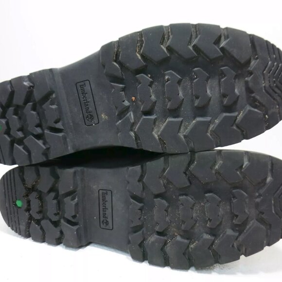 Timberland Soft Toe Leather Boots Shoes Men's Hiking Dress Stiefel Bottes 10.5 - Picture 6 of 7